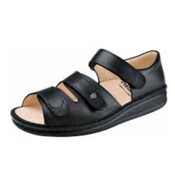 Finn Comfort Baltrum Sandals in Black Leather - Size 39 EU / 8 - 8.5 US - Picture 13 of 16